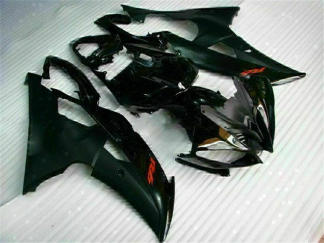 2008-2016 Black Yamaha YZF R6 Motorcycle Fairing Kit