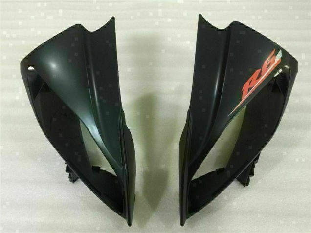 2008-2016 Black Yamaha YZF R6 Motorbike Fairing Kits