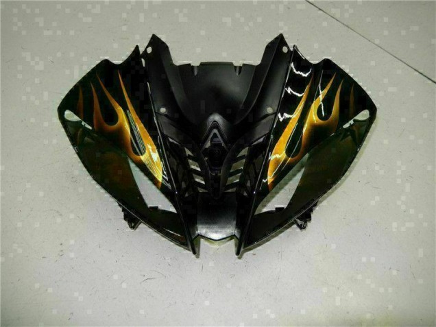 2008-2016 Black Yamaha YZF R6 Replacement Fairings 2008-2016 Black Yamaha YZF R6 Replacement Fairings