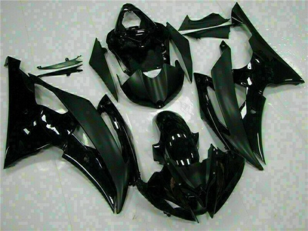 2008-2016 Black Yamaha YZF R6 Bike Fairing Kit
