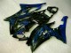 2008-2016 Blue Flame Black Yamaha YZF R6 Motorcycle Fairings 2008-2016 Blue Flame Black Yamaha YZF R6 Motorcycle Fairings