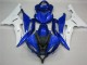 2008-2016 Blue White Black Yamaha YZF R6 Bike Fairings