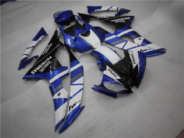 2008-2016 Blue White FAAC Yamaha YZF R6 Motorcycle Fairings