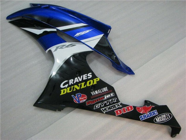 2008-2016 Blue Yamaha YZF R6 Bike Fairing