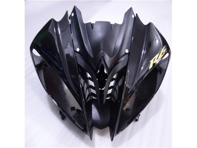 2008-2016 Glossy Matte Black Yamaha YZF R6 Motorcycle Fairings Kits