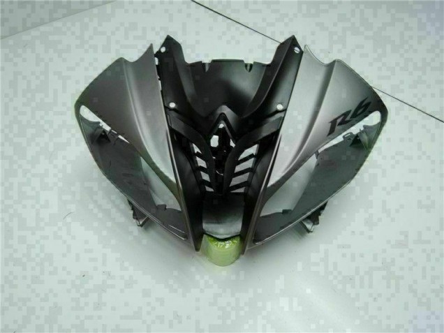 2008-2016 Grey Black Yamaha YZF R6 Motor Fairings 2008-2016 Grey Black Yamaha YZF R6 Motor Fairings