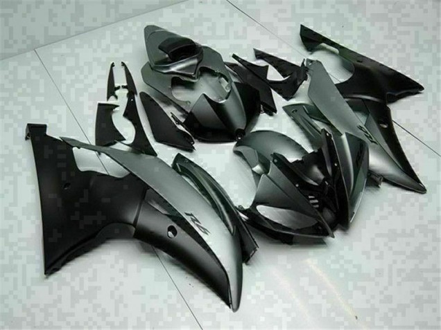2008-2016 Grey Black Yamaha YZF R6 Moto Fairings