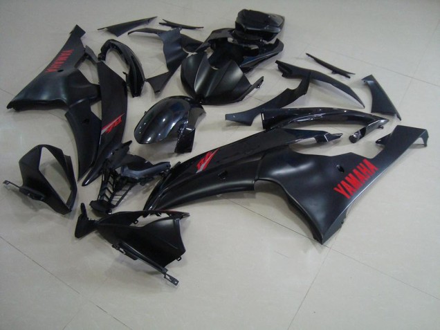 2008-2016 Matte Black Yamaha YZF R6 Motorcycle Fairings 2008-2016 Matte Black Yamaha YZF R6 Motorcycle Fairings