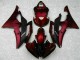 2008-2016 Red Black Yamaha YZF R6 Motorcycle Fairings