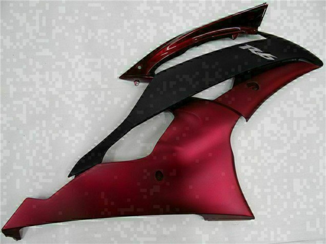 2008-2016 Red Black Yamaha YZF R6 Motorcycle Fairings