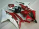 2008-2016 Red White Yamaha YZF R6 Motorbike Fairing Kits