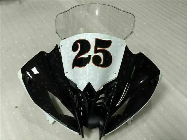 2008-2016 White Black Yamaha YZF R6 Motor Fairings 2008-2016 White Black Yamaha YZF R6 Motor Fairings