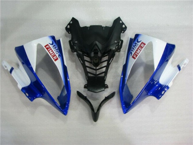 2008-2016 White Blue Sterilgarda Volvo Yamaha YZF R6 Motorcycle Fairing 2008-2016 White Blue Sterilgarda Volvo Yamaha YZF R6 Motorcycle Fairing