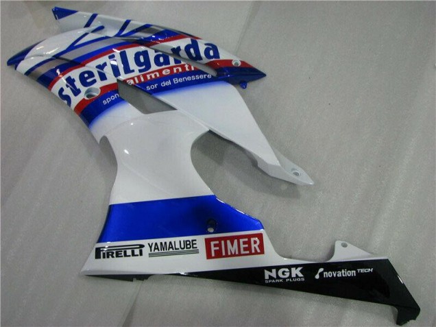 2008-2016 White Blue Sterilgarda Volvo Yamaha YZF R6 Motorcycle Fairing 2008-2016 White Blue Sterilgarda Volvo Yamaha YZF R6 Motorcycle Fairing