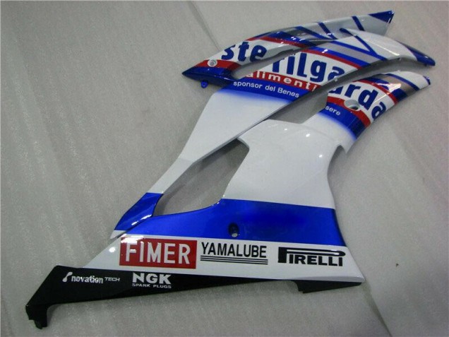 2008-2016 White Blue Sterilgarda Volvo Yamaha YZF R6 Motorcycle Fairing 2008-2016 White Blue Sterilgarda Volvo Yamaha YZF R6 Motorcycle Fairing