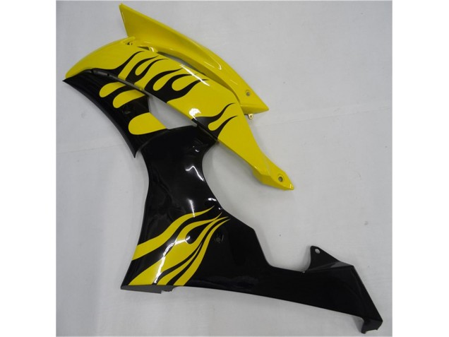 2008-2016 Yellow Black Yamaha YZF R6 Motorcycle Replacement Fairings