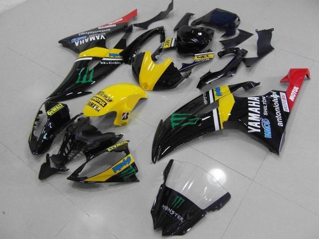 2008-2016 Yellow Monster Yamaha YZF R6 Bike Fairings 2008-2016 Yellow Monster Yamaha YZF R6 Bike Fairings