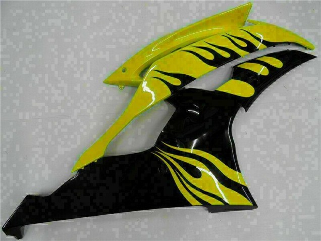 2008-2016 Yellow Yamaha YZF R6 Replacement Motorcycle Fairings
