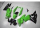 2009-2011 Green Black Kawasaki EX650 Replacement Motorcycle Fairings 2009-2011 Green Black Kawasaki EX650 Replacement Motorcycle Fairings