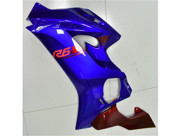 2017-2021 Blue Red Yamaha YZF R6 Motorcycle Fairing Kit 2017-2021 Blue Red Yamaha YZF R6 Motorcycle Fairing Kit