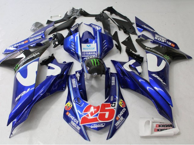 2017-2021 Movistar Yamaha YZF R6 Motorcycle Fairings 2017-2021 Movistar Yamaha YZF R6 Motorcycle Fairings