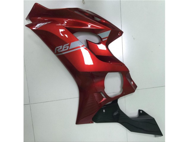 2017-2021 Red Yamaha YZF R6 Motorbike Fairing 2017-2021 Red Yamaha YZF R6 Motorbike Fairing