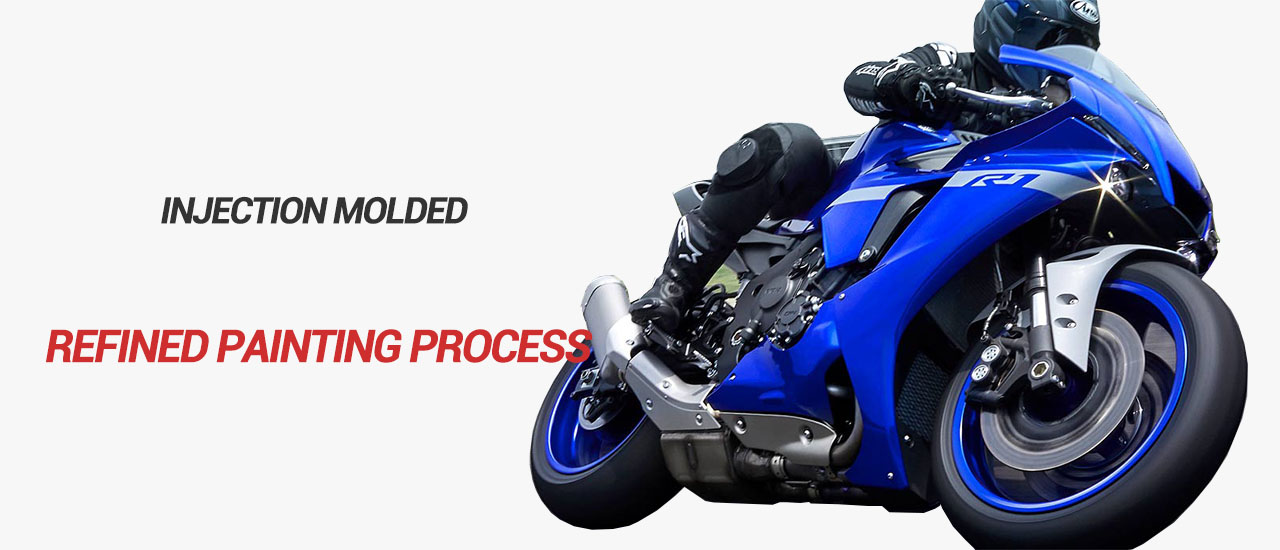 Injection Molded, Refined Painting Process | FairingExpress UK Official